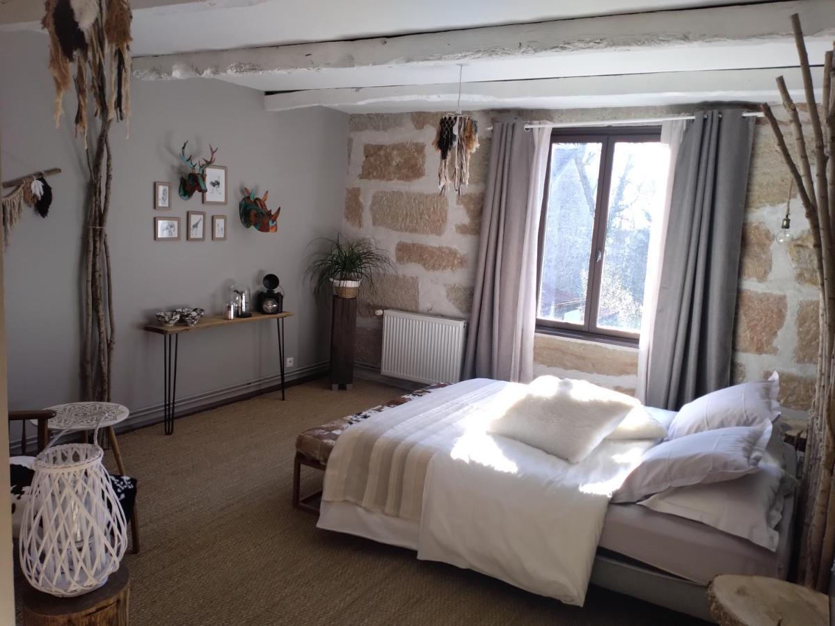 Au Gre Du Lot Bed and Breakfast Le Bourg Buitenkant foto